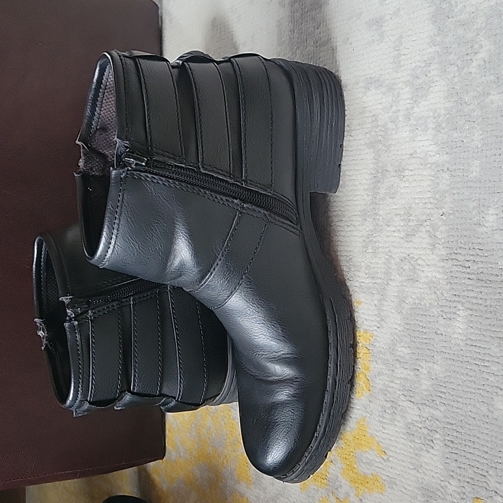 Women's BOC moto boots - Picture 6 of 9